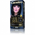 CAMELEO noturīga krēmveida matu krāsa 1.0 Melna, 50ml/50ml/15ml/4ml