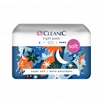 CLEANIC Soft Night higiēniskās paketes, 8gab