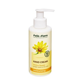 FOLK & FLORA Mitrinošs roku krēms, 150ml