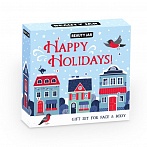 BEAUTY JAR "Happy Holidays"dāvanu komplekts ar 7 lieliskiem produktiem Tavam ķermenim un sejai,1 gab.
