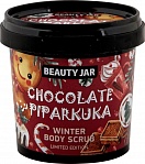 BEAUTY JAR Ziemassvētku ķermeņa skrubis "Chocolate Piparkuka", 180g