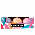 BEAUTY JAR Dāvanu komplekts - Burbuļbumbas,3x130g
